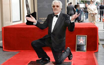 Giancarlo Giannini riceve la stella sulla Walk of Fame a Hollywood