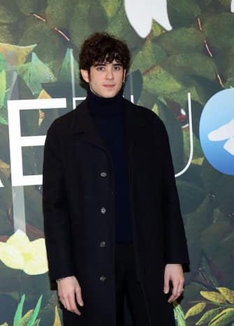 ROME, ITALY - JANUARY 23: Nicolas Maupas attends the serial TV photocall for "Mare Fuori" at RAI Viale Mazzini on January 23, 2023 in Rome, Italy. (Photo by Elisabetta A. Villa/Getty Images)
