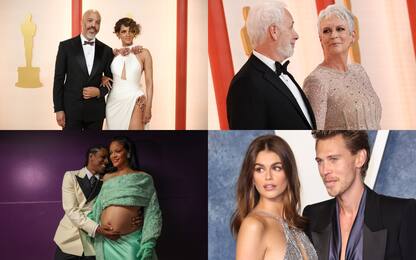 Oscar 2023, le coppie sul red carpet. FOTO