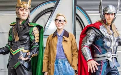Thor Ragnarok, la reunion a Disneyland tra Hela, Thor e Loki