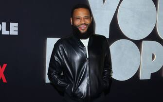 Anthony Anderson arrives at YOU PEOPLE Los Angeles Premiere held at The Regency Village Theater  in Westwood, CA on Tuesday, January 17, 2023 . (Photo By Juan Pablo Rico/Sipa USA)
