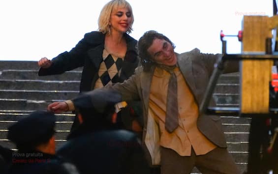 Joker 2, Lady Gaga and Joaquin Phoenix dance in photos and videos from the set
