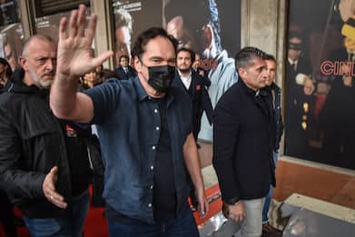 Tarantino a Milano per presentare il libro "Cinema Speculation". FOTO