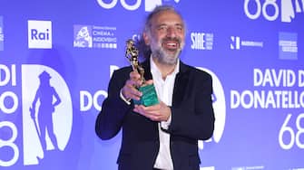 ROME, ITALY - MAY 10: Stefano Bollani attends the 68th David Di Donatello winners photocall on May 10, 2023 in Rome, Italy. (Photo by Daniele Venturelli/WireImage)