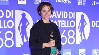 ROME, ITALY - MAY 10: Sophie Chiarello attends the 68th David Di Donatello winners photocall on May 10, 2023 in Rome, Italy. (Photo by Daniele Venturelli/WireImage)