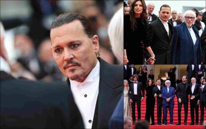 Johnny Depp arriva al Festival del Cinema di Cannes. FOTO