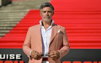 US actor Esai Morales poses during a photocall for the movie 'Mission: Impossible - Dead reckoning Part 1' at Spanish Steps (Piazza di Spagna) in Rome, Italy, 19 June 2023. ANSA/ETTORE FERRARI