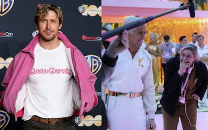 Ryan Gosling, il flash mob per il compleanno della regista di Barbie
