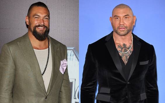 The Wrecking Crew, Blue Beetle director Jason Momoa and Dave Bautista