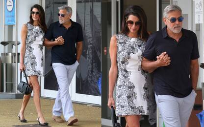 Mostra del Cinema di Venezia, le star al Lido: ecco Amal e Clooney