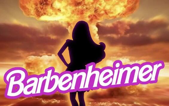 Barbenheimer really becomes a movie (a B-movie to be released at Christmas)