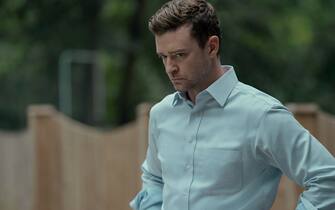 Reptile. Justin Timberlake as Will Grady in Reptile. Cr. Daniel McFadden/Netflix ©2023