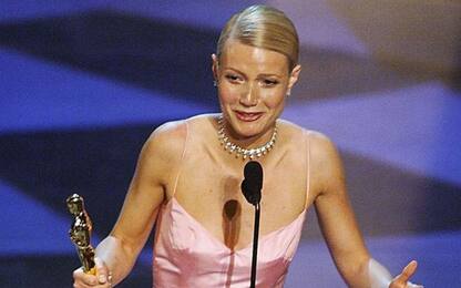 Gwyneth Paltrow utilizza l'Oscar come fermaporta