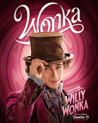 Wonka, The Posters Of The Film With Timothée Chalamet - Italian Post