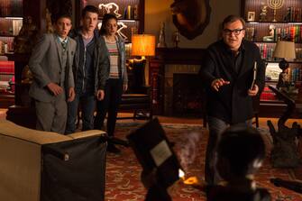 Lr, Ryan Lee, Dylan Minnette, Odeya Rush and Jack Black star in Columbia Pictures' 