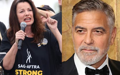Sciopero attori Hollywood, Fran Drescher risponde a George Clooney