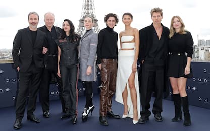Dune: Parte 2, il cast a Parigi per la première del film. FOTO