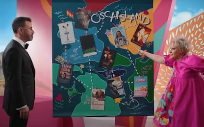 Oscar 2024, il trailer di Jimmy Kimmel fa la parodia di Barbie