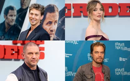 Il cast di The Bikeriders, gli attori del film con Austin Butler. FOTO