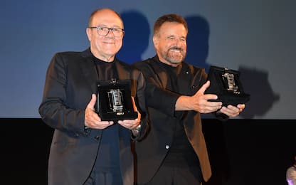 Verdone e De Sica premiati al Taormina Film Festival con i Nastri