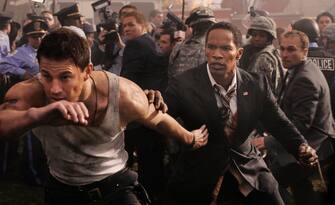 sotto assedio Channing Tatum, left, and Jamie Foxx star in Columbia Pictures' "White House Down."