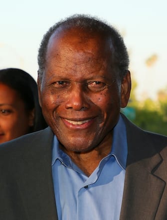 820030230 SANTA MONICA, CA - JULY 20: Sidney Poitier attends the opening night of 'Born For This' at The Broad Stage on July 20, 2017 in Santa Monica, California. (Photo by JB Lacroix/WireImage)
