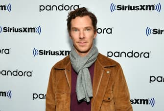 NEW YORK, NEW YORK - OCTOBER 22: (EXCLUSIVE COVERAGE) Actor Benedict Cumberbatch visits SiriusXM Studios on October 22, 2019 in New York City. (Photo by Slaven Vlasic/Getty Images)
