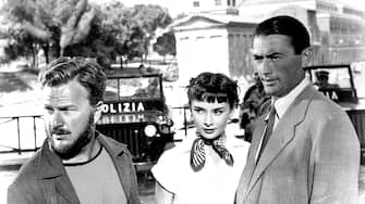 Roman Holiday (1953)
Directed by William Wyler
Shown: Eddie Albert, Audrey Hepburn, Gregory Peck