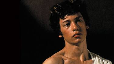 Dexter Fletcher as the young Caravaggio