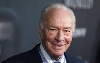 epa06398028 Canadian actor and cast member Christopher Plummer arrives for the 'All the Money in the World' movie premiere in Beverly Hills, California, USA, 18 December 2017. The movie will be released in US cinemas on 25 December 2017.  EPA/EUGENE GARCIA