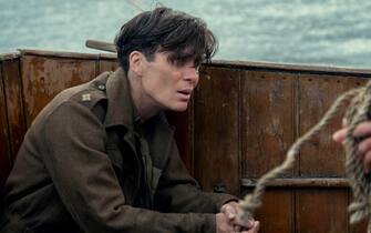 L'attore Cillian Murphy recita in una scena del film Dunkirk