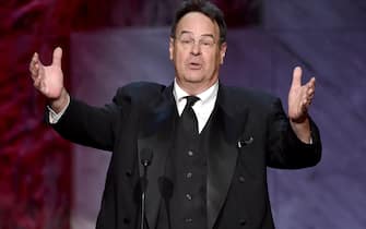 HOLLYWOOD, CA - JUNE 04:  Actor/comedian Dan Aykroyd speaks onstage during the 2015 AFI Life Achievement Award Gala Tribute Honoring Steve Martin at the Dolby Theatre on June 4, 2015 in Hollywood, California. 25292_003  (Photo by Kevin Winter/Getty Images for Turner Image)
