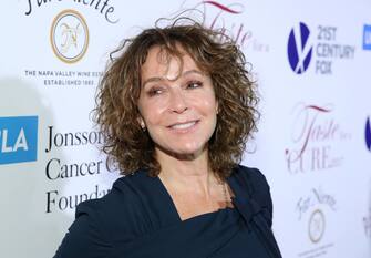 BEVERLY HILLS, CA - APRIL 28:  Actress Jennifer Grey attends the UCLA Jonsson Cancer Center Foundation Hosts 22nd Annual "Taste for a Cure" event honoring Yael and Scooter Braun at the Regent Beverly Wilshire Hotel on April 28, 2017 in Beverly Hills, California.  (Photo by Jonathan Leibson/Getty Images for UCLA Jonsson Cancer Center Foundation)