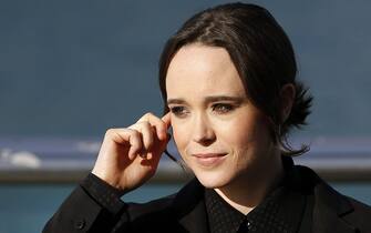 epa04946499 Canadian actress Ellen Page poses during the presentation of her film 'Freeheld' at the 63rd edition of the San Sebastian International Film Festival in San Sebastian, Spain, on 24 September 2015. The festival runs from 18 to 26 September.  EPA/JAVIER ETXEZARRETA