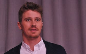 Garrett Hedlund at the Hollywood Foreign Press Association press conference for "Pan" held in New York City, New York on September 25, 2015. Photo by: Yoram Kahana_Shooting Star.   LaPresse  -- Only Italy