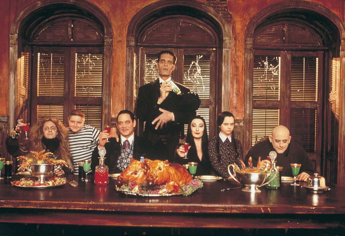 Il 18 settembre 1964 la famiglia Addams fa il suo esordio in tv