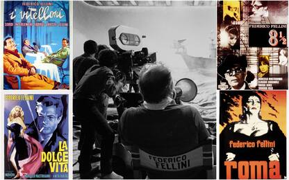Federico Fellini moriva 30 anni fa: le locandine dei suoi film. FOTO