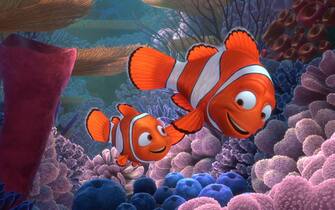 "FINDING NEMO 3D" (LR) NEMO and MARLIN.  ©2012 Disney/Pixar.  All Rights Reserved.