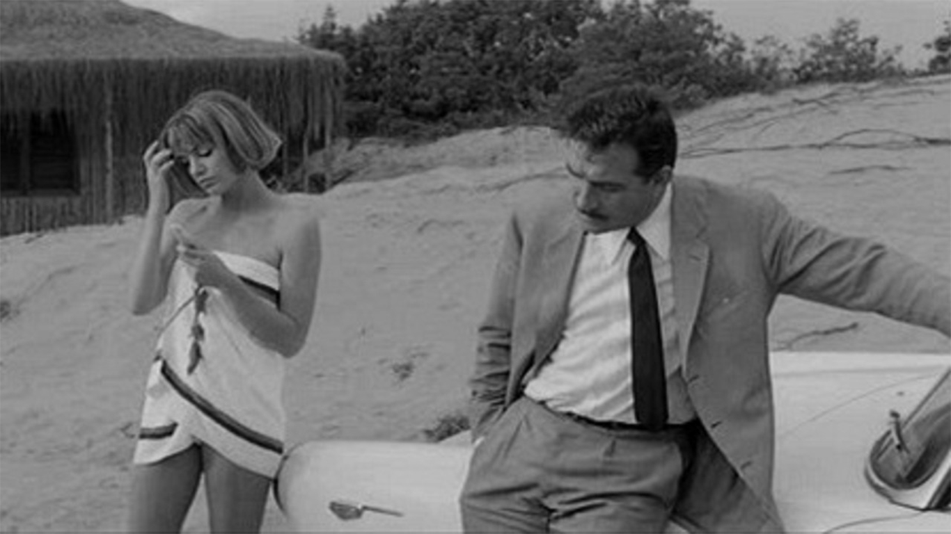 Catherine Spaak e Ugo Tognazzi in La Voglia matta di Luciano Salce