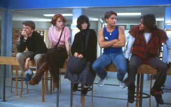 Una scena tratta dal film Breakfast club (1985)