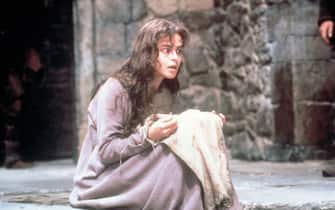 Helena Bonham Carter  in una scena del film del 1990 “Amleto”, di Franco Zeffirelli