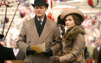 Colin Firth e Helena Bonham Carter nel film “Il discorso del Re” di Tom Hooper, uscito nel 2010