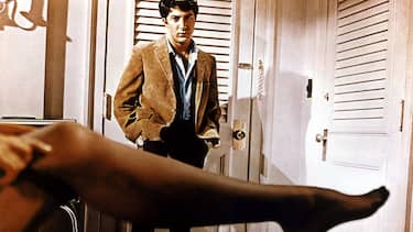 THE GRADUATE Dustin Hoffman watches Anne Bancroft in the classic 1967 comedy