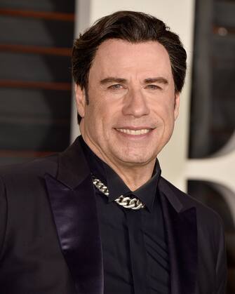 BEVERLY HILLS, CA - FEBRUARY 22:  Actor John Travolta attends the 2015 Vanity Fair Oscar Party hosted by Graydon Carter at Wallis Annenberg Center for the Performing Arts on February 22, 2015 in Beverly Hills, California.  (Photo by Pascal Le Segretain/Getty Images)