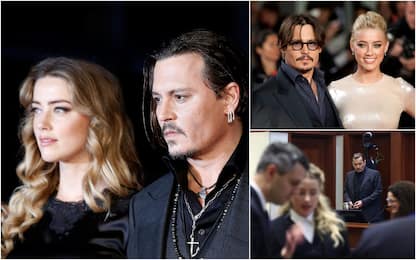 Johnny Depp e Amber Heard, dall'amore al processo: la storia. FOTO
