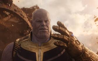 Marvel Studios' AVENGERS: INFINITY WAR..Thanos (Josh Brolin)..Photo: Film Frame..©Marvel Studios 2018