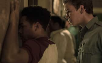 Jacob Latimore, Will Poulter in Detroit