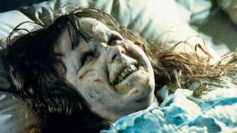 Kino.  The Exorcist, USA, 1973, aka: Der Exorzist, Regie: William Friedkin, Darsteller: Linda Blair.  (Photo by FilmPublicityArchive / United Archives via Getty Images)