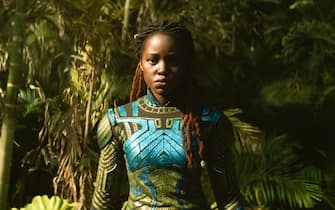 USA. Lupita Nyong'o in (C)Walt Disney Studios new film: Black Panther: Wakanda Forever (2022). 
Plot: The nation of Wakanda is pitted against intervening world powers as they mourn the loss of their king T'Challa.
 Ref: LMK110-J8494-271022
Supplied by LMKMEDIA. Editorial Only.
Landmark Media is not the copyright owner of these Film or TV stills but provides a service only for recognised Media outlets. pictures@lmkmedia.com