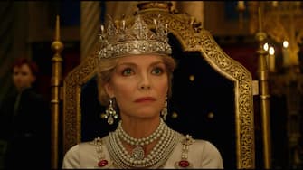 Michelle Pfeiffer is Queen Ingrith in Disney’s MALEFICENT:  MISTRESS OF EVIL.